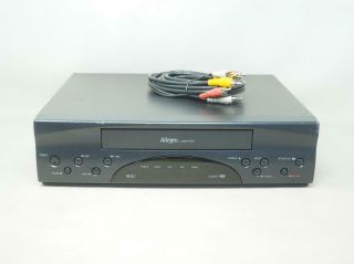 Zenith Allegro Alg410 Vcr Vhs Player/recorder Great