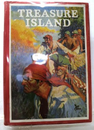 Treasure Island,  R L Stevenson (illus.  Frank Godwin),  1924,  John Winston - Vgd