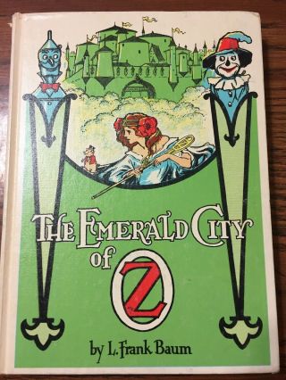 1910 Book The Emerald City Of Oz By L.  Frank Baum