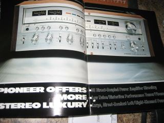 Pioneer SX - 1280 Stereo Receiver Brochure 1978 5