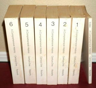 A Comprehensive History Of The Church By B.  H.  Roberts Lds Mormon 7 Volume Set Pb