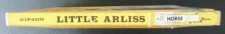 LITTLE ARLISS 1978 1ST EDITION by Fred Gipson author of Old Yeller Illustrated 3