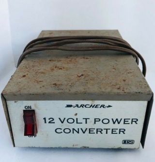 Vintage Archer 12 Volt Regulated Power Supply Cat.  No.  22 - 127 Made In Usa