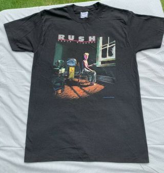 Vintage Rush Shirt 1985 Power Windows Tour 85/86 Size Xl