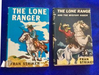 The Lone Ranger & The Mystery Ranch By Fran Striker ‘37 ‘38 Vintage Hardcover
