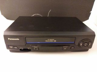 Panasonic Pv - V4021 Omnivision Vcr Vhs Player Recorder 4 Head.