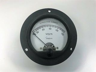 Simpson 6766 - 1 0 - 150 Vintage Ac Volt Panel Meter