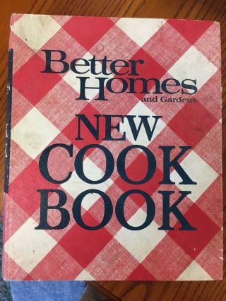 Vintage 1970 Better Homes And Gardens Cookbook Ring Hardcover 3rd Printing 2