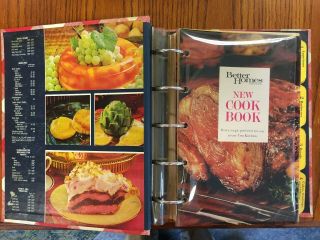 Vintage 1970 Better Homes And Gardens Cookbook Ring Hardcover 3rd Printing 4