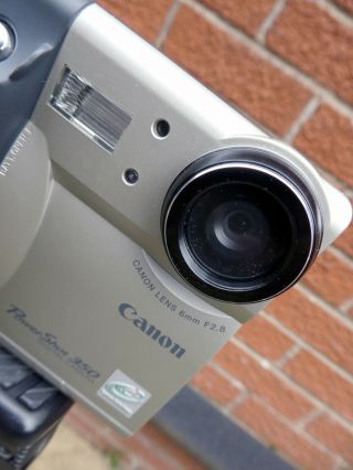 Vintage Canon Power Shot 350 – Fully 1996 Camera - Instructions Inc