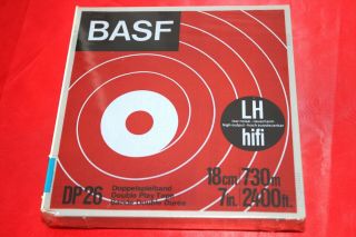 ,  = Nos,  1 Basf Dp 26 Double Play Tape 7 " ; 1/4 " ; 2400 Ft
