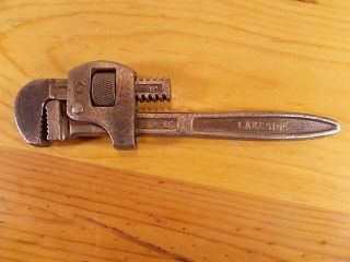 Antique Lakeside Brand 8 " Monkey Wrench 8 " Vintage Mid - Century Made In The Usa