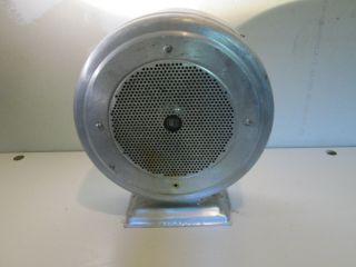 Vintage Dukane Soundolier Aluminum Case Wall Mount Hallway Speaker Nonworking