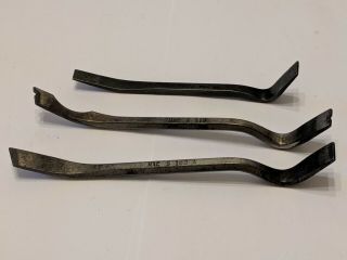 Vintage Mac Tools 3 Pc Brake Adjusting Spoons S7 S100a S119