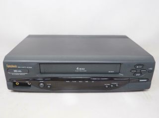 SYMPHONIC SE426G VCR VHS Player/Recorder Great 3