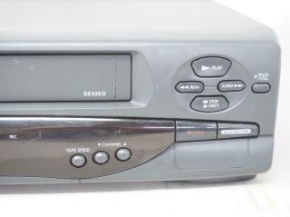 SYMPHONIC SE426G VCR VHS Player/Recorder Great 5
