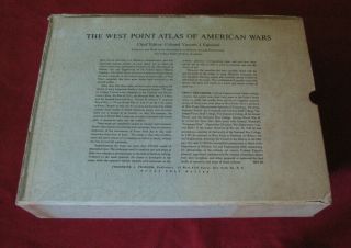 The West Point Atlas of American Wars by Esposito (1959,  HC,  2 vol box set) 6