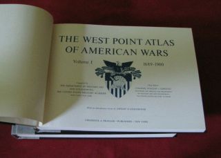 The West Point Atlas of American Wars by Esposito (1959,  HC,  2 vol box set) 7