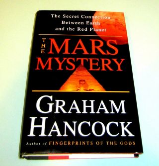 Signed By Graham Hancock Mars Mystery Connection Earth Red Planet Cydonia Nasa
