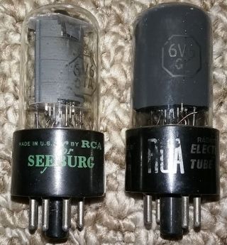 Strong 2: Rca 6v6gt And Seeburg 6v6gta Vintage Vacuum Tubes