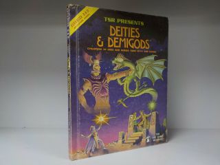 Tsr Presents Deities & Demigods (advanced D&d) - 1980 (id:781)