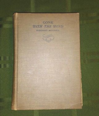 Gone With The Wind 1st Edition November 1936 Print Margaret Mitchell