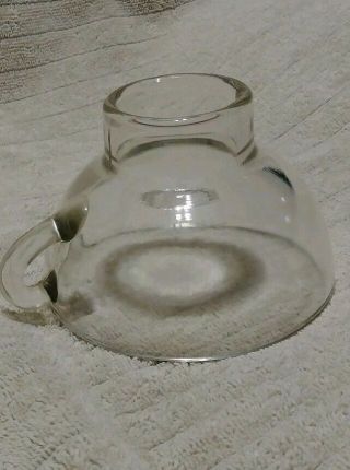 Vintage Glass Canning Funnel - Jar Filler With Side Handle