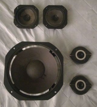 JBL L110 Vintage Speaker System Components Bundle,  Subwoofers,  Tweets Recovered 2