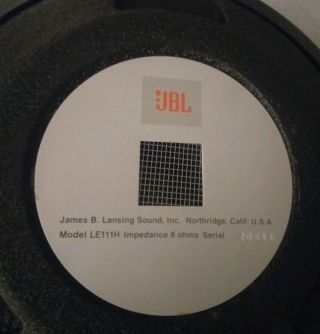 JBL L110 Vintage Speaker System Components Bundle,  Subwoofers,  Tweets Recovered 8