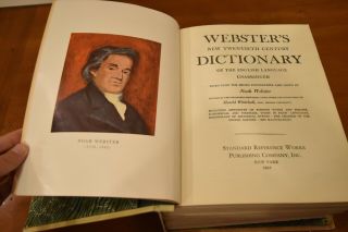 1957 Webster ' s Twentieth Century Unabridged Dictionary Vintage 4