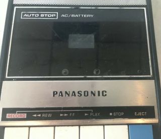 Vintage Panasonic RQ - 209DAS Cassette Tape Player 1980s 80s 2