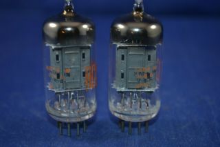 (1) Strong Testing Matched RCA 12AX7 Audio Vacuum Tubes 3