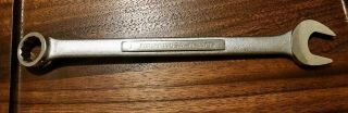 Vintage 1 " Craftsman 12pt.  Combination Wrench (series - Vv -) 44705 Made In Usa
