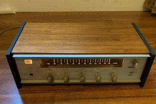 Vintage Ev Electro - Voice E - V 1180 Fm Stereo Tuner Silver Face Audio Amplifier