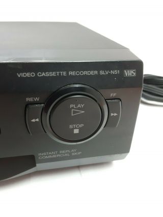 Sony Hi - Fi Stereo 19 Micron Head VCR VHS Player Recorder SLV - N51 (No remote) 7