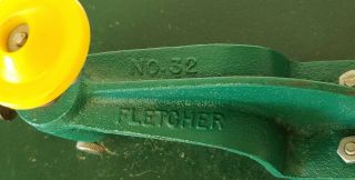 Vintage Fletcher Glass Cutter No.  32 Made in the USA 3
