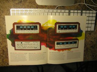 Marantz Stereo 2 - Quadradial 4 1972 Sales Brochure 4400,  4270,  4240,  4230,  4220 5