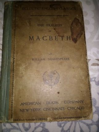 The Tragedy Of Macbeth By William Shakespeare.  1895