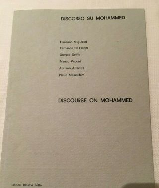 Mohammed Aka Plino Mesciulam Mail Art Italy 1979 - 1980,  16 Envelopes,  3 Books