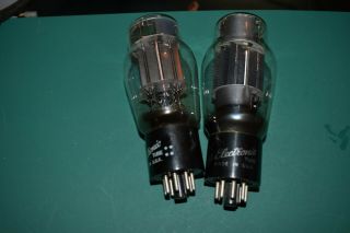 6as7g Ge Audio Receiver Amplifier Vacuum Tubes Pair