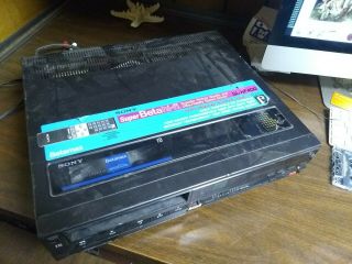 SONY Betamax Beta HI - FI Video Cassette Recorder Model SL - HF400 2