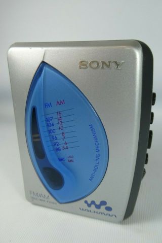 Old Vintage Sony Walkman Wm - Fx193 Personal Cassette Player