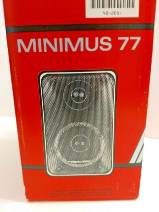 Realistic Minimus 77 Speaker Model 40 - 2054 - 4