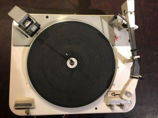 Vintage Garrard Stereo Turntable Type A Changer From Electrohome Console