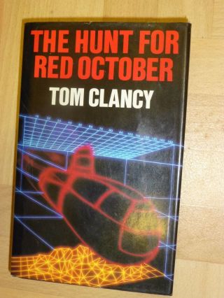 The Hunt For Red October Tom Clancy 1985 1st Edition 1st Reprint Uk Edition