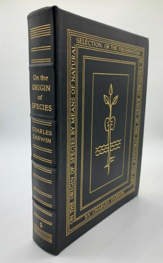 Easton Press On The Origin Of The Species By Charles Darwin (leather Bound)