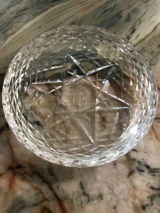 Waterford Crystal Petite Dish Bought In Ireland Vintage Exec Cond