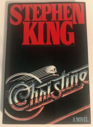 Christine By Stephen King (1983,  Hardcover) Hc Dj 1st Edition Bce