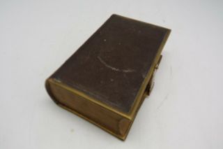 Early 1900s Bible Oxford Small Pocket Book Of Common Prayer Leather Clasp