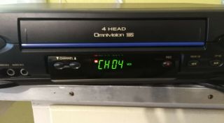 Panasonic PV - V4022 Hi - Fi Stereo 4 Head VCR Omnivision Player Recorder 2